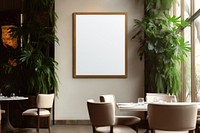 Restaurant architecture furniture frame. AI generated Image by rawpixel.