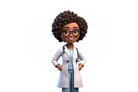Doctor white background stethoscope physician. AI generated Image by rawpixel.