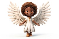 Angel white cute toy. AI generated Image by rawpixel.