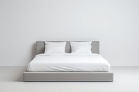 Bed furniture mattress cushion. AI generated Image by rawpixel.