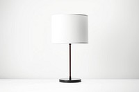 Lamp lampshade white white background. AI generated Image by rawpixel.