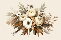 Pattern flower plant rose. AI generated Image by rawpixel.