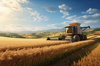 Agriculture outdoors harvest nature. AI generated Image by rawpixel.