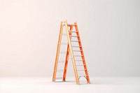 Ladder white background architecture lifeguard.