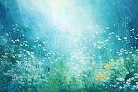 Painting underwater outdoors