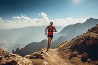 Outdoors running jogging nature. AI generated Image by rawpixel.