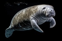 Manatee animal mammal fish. 