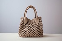 Macrame bag handbag purse accessories. AI generated Image by rawpixel.