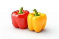 Bell peppers vegetable plant food. AI generated Image by rawpixel.