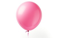 Balloon pink white background anniversary. AI generated Image by rawpixel.