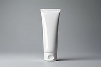 Bottle cosmetics white toothpaste. 