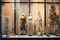 Mannequin clothing window store. AI generated Image by rawpixel.