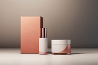 Cosmetics bottle box container. AI generated Image by rawpixel.