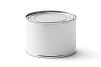 Aluminum white background container aluminium. 