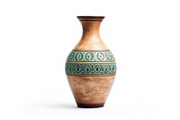 Ceramic vase pottery white background earthenware. AI generated Image by rawpixel.