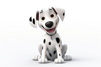 Dog dalmatian cartoon mammal. AI generated Image by rawpixel.