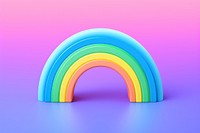 Rainbow purple spectrum yellow. AI generated Image by rawpixel.