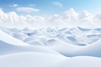 Snow backgrounds landscape mountain. AI generated Image by rawpixel.