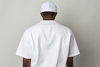 T-shirt sleeve adult white. 