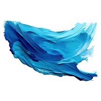 Azure paint white background splattered. AI generated Image by rawpixel.