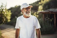 Glasses standing outdoors hipster. AI generated Image by rawpixel.