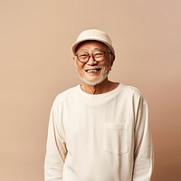 Glasses smiling adult studio shot. AI generated Image by rawpixel.