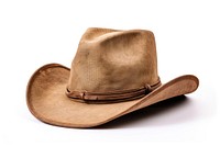 Cowboy hat white background cowboy hat. AI generated Image by rawpixel.