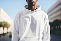 Sweatshirt outdoors hoodie white. 