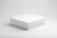 Box furniture white white background. 