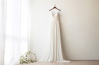 Wedding dress fashion white. 