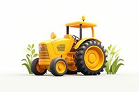 Tractor agriculture  vehicle. AI generated Image by rawpixel.