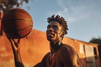 Basketball sports adult man. AI generated Image by rawpixel.