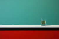 Green glass blue red. AI generated Image by rawpixel.