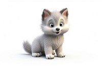 Mammal animal white cute. AI generated Image by rawpixel.