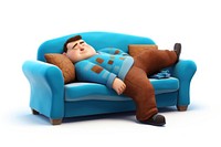 Sleeping furniture armchair cushion. 