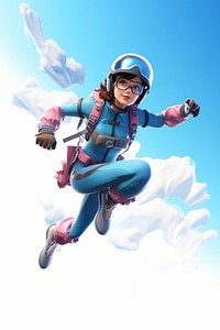 Adventure skydiving helmet snowboarding. 