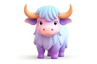 Buffalo livestock cartoon mammal. AI generated Image by rawpixel.