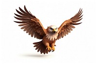 Flying vulture animal eagle. AI generated Image by rawpixel.