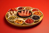 Tapas food meat meal. AI generated Image by rawpixel.
