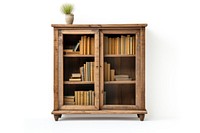 Furniture bookcase wood bookshelf. AI generated Image by rawpixel.