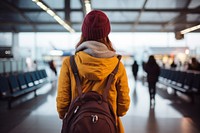 Airport backpack jacket adult. 