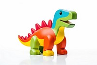 Toy dinosaur animal white background. AI generated Image by rawpixel.