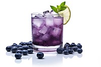 Blueberry cocktail mojito fruit. AI generated Image by rawpixel.