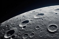 Moon astronomy outdoors nature. AI generated Image by rawpixel.