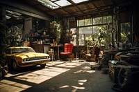 Car architecture furniture building. AI generated Image by rawpixel.
