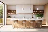 Kitchen furniture plant room. AI generated Image by rawpixel.