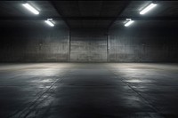 Warehouse concrete tunnel light