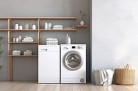 Laundry appliance washing dryer. 