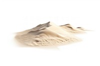 Nature dune sand white background. AI generated Image by rawpixel.