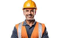 Construction portrait hardhat helmet. AI generated Image by rawpixel.